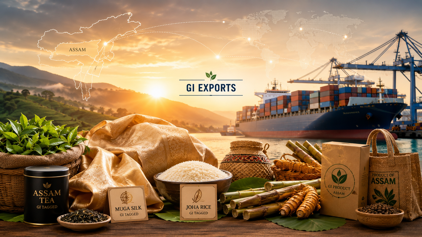 Assam's GI Products Gain Global Attention as Export Opportunities Expand